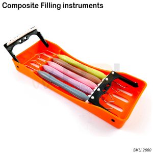 Composite Filling Instruments Set of 5 – Red