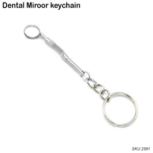Dental Mirror Keychain