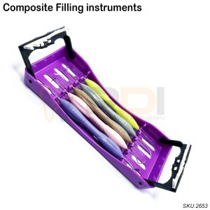 Composite Filling Instruments Set of 5 – Fish Handle