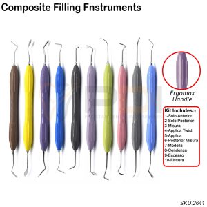 Composite Filling Instruments Set of 10